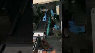 HOW TO INSTALL DRUM UNIT ON KONICA MINOLTA 367 konica tool toner drumunit shorts [upl. by Armillda]