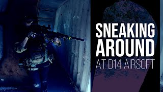 Sneaking Around at D14 Airsoft [upl. by Tewfik]