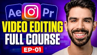 Full Video Editing amp Content Course • Ep 1 [upl. by Atirahs]