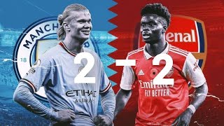 MAN CITY VS ARSENAL MATCH HIGHLIGHTS REVIEW MARTIN ODEGAARD PAID THE PRICE [upl. by Navetse]