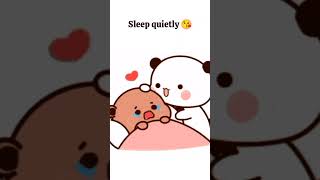 Gomu Sleep Quickly   Bubu Dudu  Milkmoachabear  Animation  shorts [upl. by Conyers24]