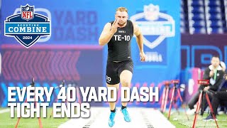 Every Tight Ends 40 Yard Dash [upl. by Llerahs606]