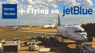 Jetblue A320 Economy Class Review [upl. by Akinyt]