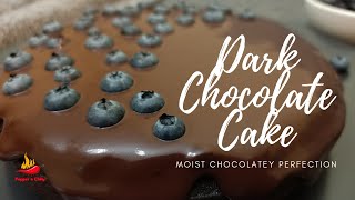 Dark Chocolate Cake  Ciasto Ciemne Czekoladowe  Homemade Cake recipe in Polish amp English [upl. by Culver232]