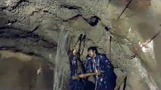 PU INJECTION GROUTING Sikkim water leakage arresting work [upl. by Okram]