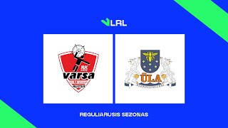 LRL Alytaus „VarsaStronglasas“ – Varėnos „Ūla“ [upl. by Eelirrem]