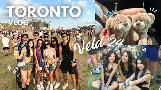 TORONTO VLOG VELD music festival  martin garrix alesso fisher amp more [upl. by Mosa]