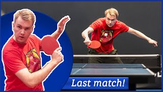 The Final Match Pongfinitys Emil vs TableTennisDailys Dan [upl. by Orabelle]