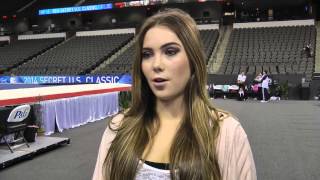 McKayla Maroney Interview  2014 Secret US Classic [upl. by Graaf]