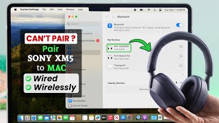 Sony WH1000XM5 Wont Connect to MacBook  How to Pair with Mac [upl. by Baggs]