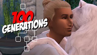 100 GENERATIONS  Ep 85  La G15 est ado et une  Les Sims 4 [upl. by Hcirdla]