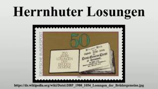 Herrnhuter Losungen [upl. by Gertrud]