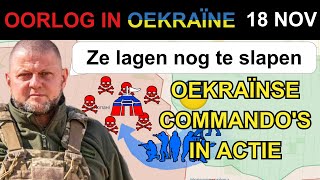 18 nov Nachtelijke special forces raid op Russische barakken Russen uitgeput Rapport uit Oekraïne [upl. by Reamonn]