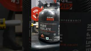 GNC pure Isolate Review 🤫🤫🤫 shorts [upl. by Armond106]