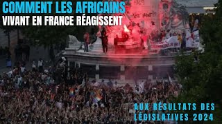 Comment les Africains vivant en France réagissent aux résultats des législatives 2024 [upl. by Adirehs]