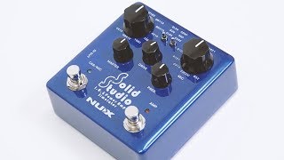 NUX  Solid Studio IR amp Power Amp Simulator【デジマート・マガジン製品レビュー】 [upl. by Elboa]