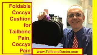 Foldable Coccyx Cushion for Tailbone Pain Coccyx Pain [upl. by Judi71]