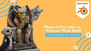 iPhone 13 Pro Lidar vs Polycam Photo Mode  3D Scanning [upl. by Ronna356]