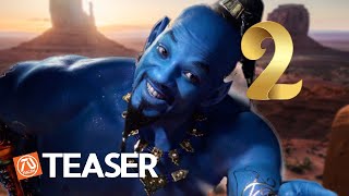 Disneys Aladdin 2 Teaser Trailer 2  Will Smith Naomi Scott  Sequel  Fan Made [upl. by Ylrebmik]