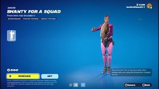 Fortnite March 7th Item Shop Shanty For A Squad Emote [upl. by Robbyn]