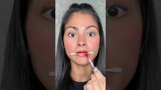 lipstick with a QTIP 😱  beauty tips youtubeshort beauty skincare [upl. by Couq]