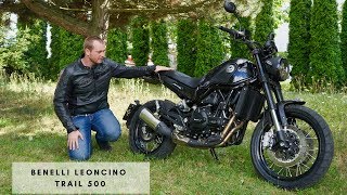 Benelli Leoncino Trail 500 Awesome and affordable Scrambler [upl. by Yemerej]