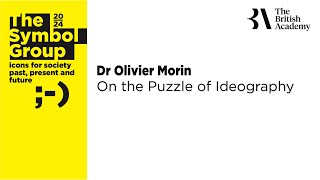 Olivier Morin  On the The Puzzle of Ideography [upl. by Magen]