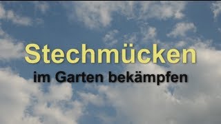 Stechmücken bekämpfen [upl. by Rednijar]