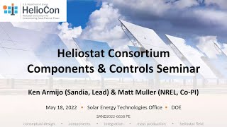 Heliostat Components and Controls [upl. by Cadal]