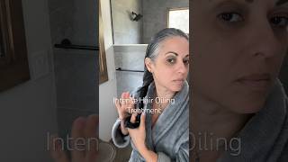 Deep Hair Oiling Treatment healthyhair greyhair haircare hairoil beautytips [upl. by Seyah]