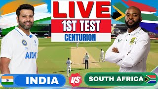 India vs South Africa 1st Test Match Score amp commentary Day2  Live Cricket Match Today IND vs SA [upl. by Yablon]