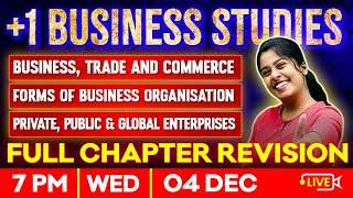 Plus One Business Christmas Exam  Chapter 1  2 3  Mini Marathon  Exam Winner [upl. by Ayila]