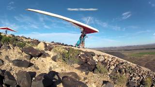 The Jerry Dalen FlyIn March 2012 A hang gliding film by Greg Porter [upl. by Eynenihc]