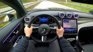 2023 Mercedes Benz GLC 200 4MATIC  review amp pov test drive [upl. by Dolorita]