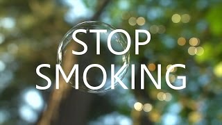 Stop Smoking Self Hypnosis Quit Now Session [upl. by Kartis606]