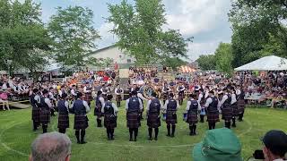 78th Fraser Highlanders  Grade 1 Medley  Glengarry Highland Games 2024 [upl. by Arrak625]