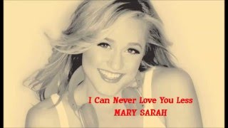 Mary Sarah  I Can Never Love You Less  watch The Voice season 10 [upl. by Enowtna]