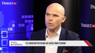 PROSTOzPARKIETU Jarosław Święcicki  Czy Morizon przekona do siebie inwestorów [upl. by Ayiotal]