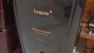 Livpure pep pro grand RoUvCopper Unboxing [upl. by Devina]