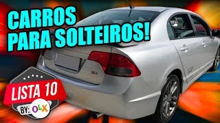 10 CARROS DE SOLTEIRO by inscritos  OLX [upl. by Ehcar]