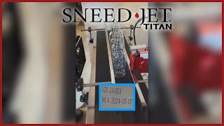 SNEEDJET® Titan Printer Date and Lot Coding Glass Bottles [upl. by Maddeu768]