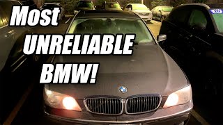 We Got The Most Unreliable BMW 7 SERIES Traded In  Straight To The Auction Lane E65E66 [upl. by Tager462]