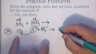 Neutralization Reaction Practice Problem 3  Acid Base Reactions wwwwhitwellhighcom [upl. by Niret]