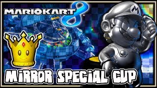 Mario Kart 8 Wii U  1440p Mirror Mode  Part 4 Special Cup [upl. by Aleahpar]