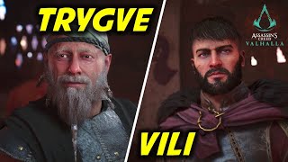 Vili or Trygve Who should be the Jarl of Snotinghamscire  AC Valhalla All Choices amp Outcomes [upl. by Gad108]