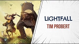 LIGHTFALL creator Tim Probert talks about creating his debut graphic novel [upl. by Schoenburg]