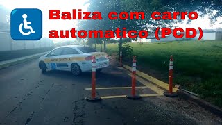 Baliza com carro automatico PCD [upl. by Eneryc]