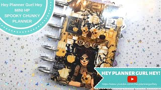 My ChunkyMiniHP  SPOOKY CHUNKY Planner Flip [upl. by Zachary]