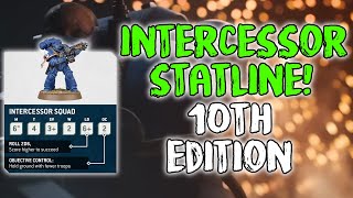 10th EDITION INTERCESSOR DATASHEET REVEALED │ Warhammer 40k 10th Edition [upl. by Arahat523]