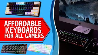 Best Budget Mechanical Keyboards  Affordable amp Top Quality [upl. by Jorgensen199]